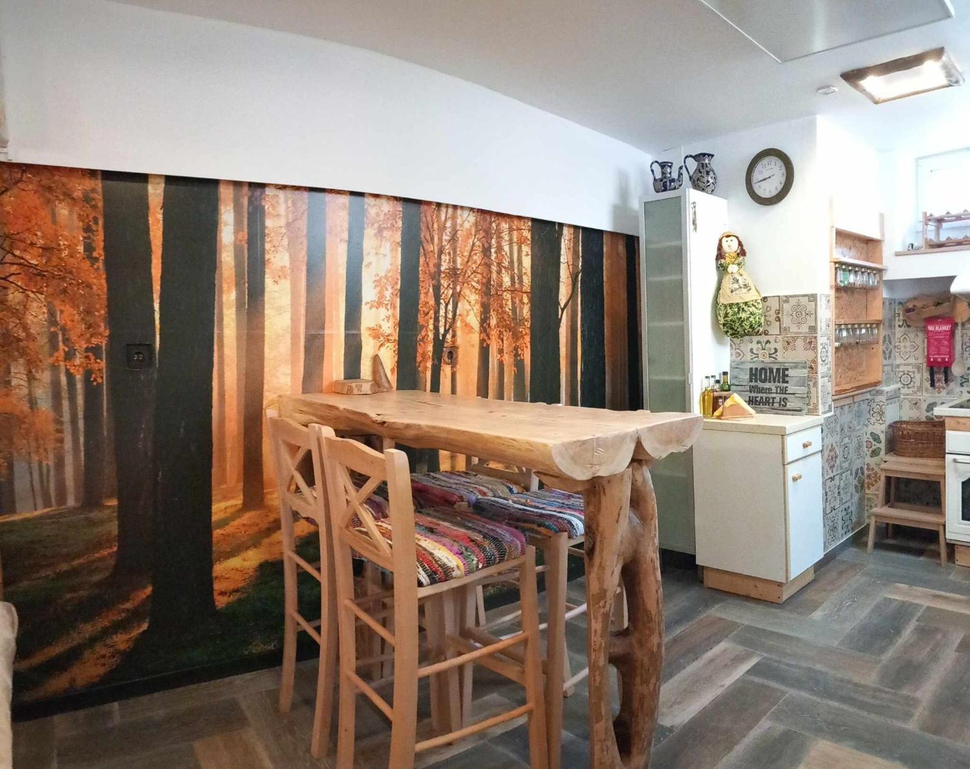 Meandros27 Cosy Countryside Rustic Semi Basement Apartment *